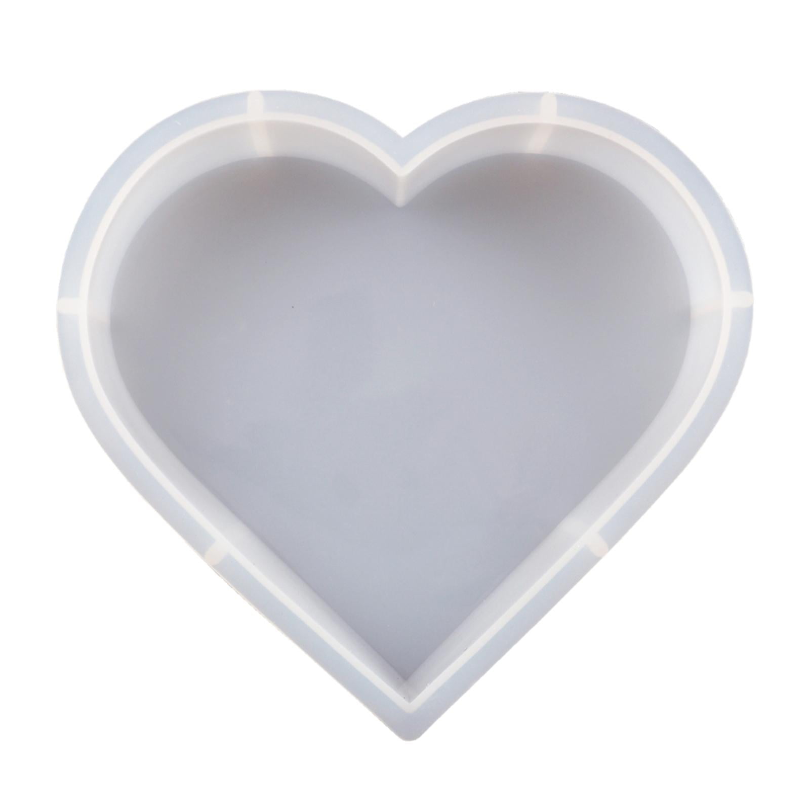 Bothyi - Molde De Silicona Resina Epoxi Molde De Fundición Flores Secas Corazón