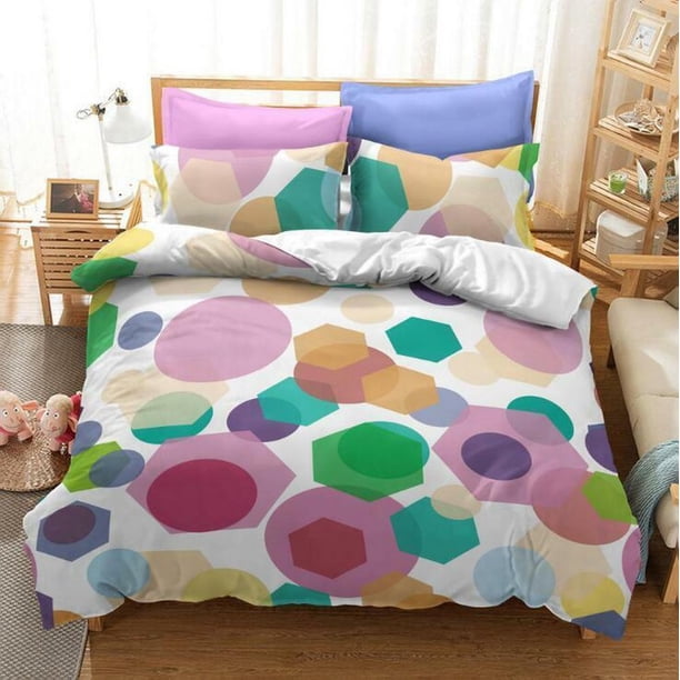 Water Fire Yin And Yang Black Quilt Duvet Cover Set Bedding3-Piece Bedding Set