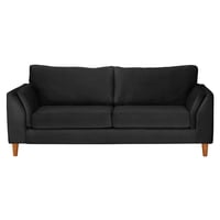 Latam Home - Sofa Milan 3C Con Resortes Pocket Tela Velvet Negro