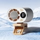 thumbnail image 1 of Ventilador clip coche pantalla LED portátil mini 360° rotación 199 velocidades, 1 of 7