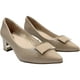 thumbnail image 4 of Zapato Mujer Beige Taco Medio Coco Detogni, 4 of 5