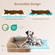 thumbnail image 4 of Cama ortopédica para perros EHEYCIGA, impermeable, espuma viscoelástica, tamaño XXL, color camel, 4 of 8