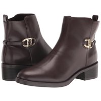 Bota Tommy Hilfiger Imiera Para Mujer, Color Marrón, Talla 35