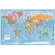 thumbnail image 1 of Mapa mural del mundo Swiftmaps 61 × 91 cm laminado, 1 of 7