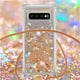 thumbnail image 2 of Funda FOXDOCK para Samsung Galaxy S10 Plus con Cuerda Ajustable, Brillo Líquido, Protección Antigolpes y Lente – Ideal para Regalo, 2 of 5