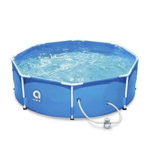 Avenli - Piscina Con Filtro 4383 L 76X300 Cm Celeste