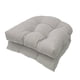 thumbnail image 1 of Xiao Hua Juego de Cojines para Exterior de Dos Piezas, Adecuado para Muebles de Terraza, 19x19 Pulgadas, Cojín de Muebles Reemplazable, Adecuado para Sillas de Ratán, Sillas de Comedor, Etc. Gris, 1 of 4