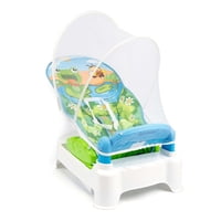 Genérico - Silla Mecedora Musical Moderna Red Antimosquitos Bebe Lau