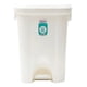thumbnail image 1 of Basurero 36 lts Rectangular San Remo con Tapa y Pedal - Blanco, 1 of 2