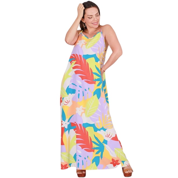 Vestido Largo Pabilos Primavera Mujer Excelente Calidad 035