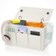 thumbnail image 1 of Organizador de mesita de noche Bedside Caddy Edudif de doble uso, blanco, 1 of 7
