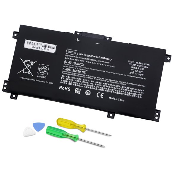 Batería para Laptop LHYSFIY LK03XL 55.8Wh 11.55V 3 Celdas