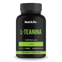 L-Teanina 90 Cápsulas Nutrilife+ Suplemento Calma Y Relaja Sin Sabor