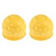 thumbnail image 1 of 2xuniversal tapa de bola de remolque de 50 mm tapa el enganche de remolque para caravana remolque amarillo, 1 of 6