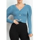 thumbnail image 3 of Conjunto De Blazer Con Mangas Abullonadas Y Camisola Geométrica, 3 of 5