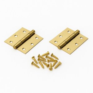 Pack 2 Bisagra Para Puertas 3X3 Acero Bronceada Dmc