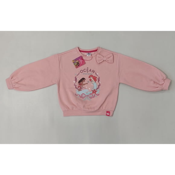 Polerón Niña Rosa Ariel Moana Talla 6