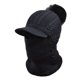 thumbnail image 2 of Máscara De Esquí De Invierno Gorro Bufanda De Cuello Esquí Al Aire Libre Punto Pasamonta?as Gorro Negro, 2 of 4
