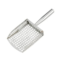 Ioensy - Pala De Acero Inoxidable Para Tamizar Arena Y Detectar Metales Bajo El Agua.