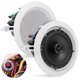 thumbnail image 1 of Bocina de techo/pared Pyle 6.5” 2 vías 70V 500W 75-20kHz 8Ω, 1 of 4