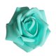thumbnail image 4 of 50x espuma cabezas de rosa artificial flor falsa fiesta decoración del hogar azul zafiro, 4 of 5