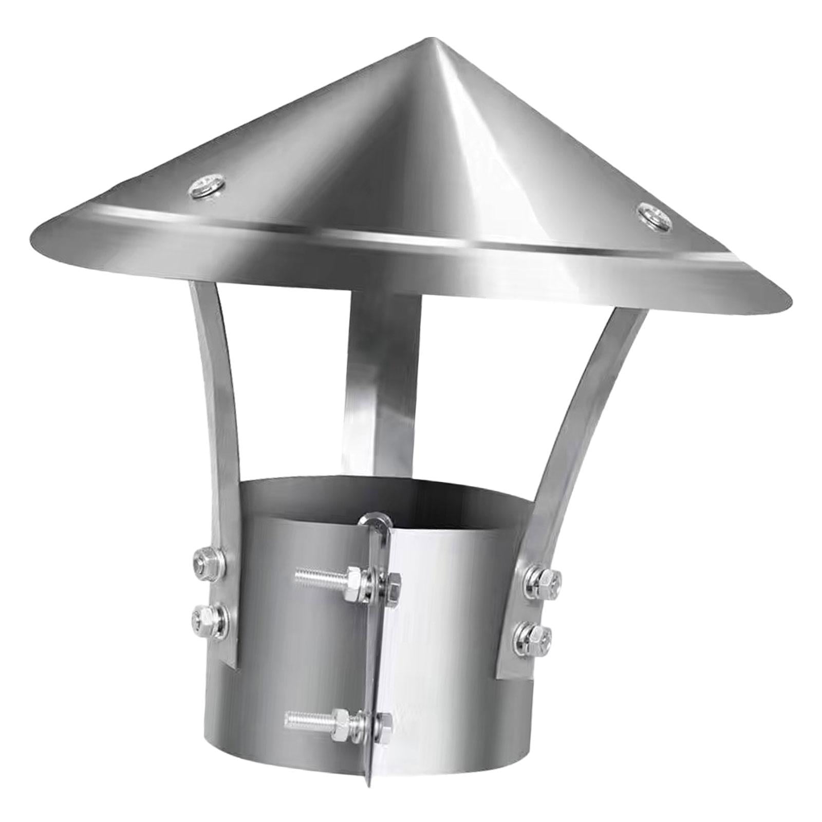 Bothyi - Tapa De Chimenea Con Parte Superior Cónica, Cubierta De Chimenea De Acero Inoxidable Para Hogar Y Jardín, Estilo B