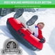 thumbnail image 3 of Tubo de nieve GoSports de 112 cm con cubierta de lona resistente, rojo, 3 of 7