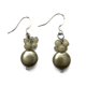 thumbnail image 1 of Aros de piedra natural y Perla beige, 1 of 3