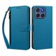 thumbnail image 3 of Funda con Billetera para [Motorola Edge 60 Fusion] con Bolsillo Zipper y Tarjetero Azul lago, 3 of 6