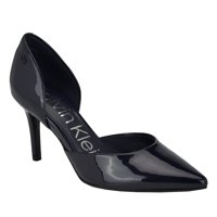 Zapato Calvin Klein Gloria Pump Para Mujer Azul Oscuro Patent 401