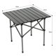 thumbnail image 2 of Mesa Portátil PWRFitness Gris Plegable para Camping y Terraza, 2 of 3