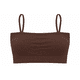 thumbnail image 2 of Peto Básico Con Push Up Crop Top Elasticado cafe Talla Única, 2 of 3