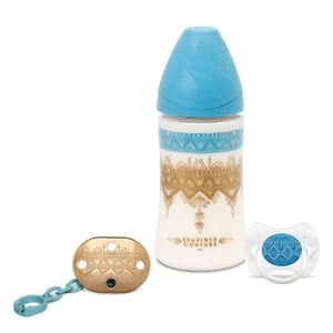 SUAVINEX SET 0/4M MAMADERA BROCHE