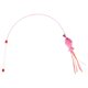 thumbnail image 4 of Cat Wand Stick Toy Wire Teaser Juguete De Juego Interactivo Con Bell Chaser Fish, 4 of 5