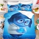 thumbnail image 1 of x2369 Bed SheetsLuxury Anime Inside Out Duvet Cover,Inside Out Bedding Set,Cartoon Printed Quilt Cover room decoration 3-Piece Bedding Set (1 Duvet Cover + 2 Pillow Shams) nj2369, 1 of 5