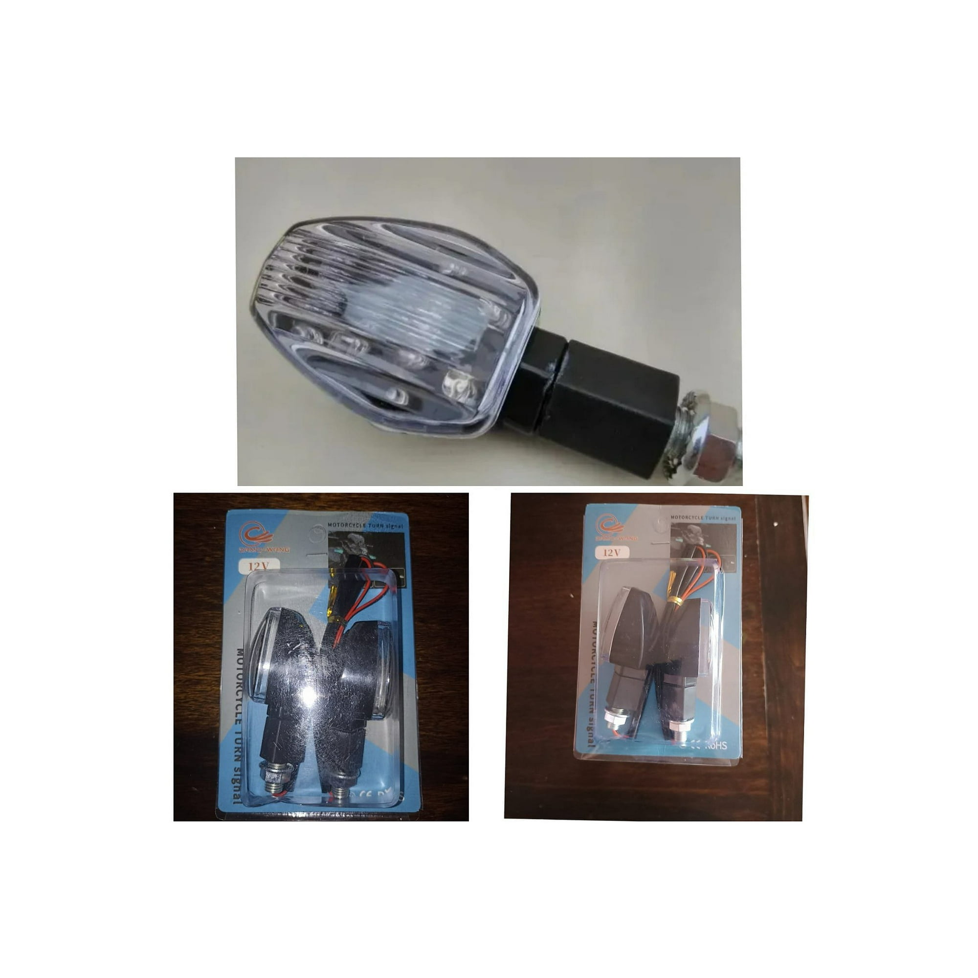 Mundo Accesorios - Luces Interitentes Led Para Motos, Scooter Y Vehiculos Todo Terreno