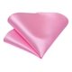 thumbnail image 5 of Corbatas Seda Hombres, Paño Y Colleras. Modelos De Un Tono rosa Talla Única, 5 of 6