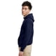 thumbnail image 4 of Sudadera con capucha Hanes EcoSmart Pullover Navy para hombre, 4 of 6