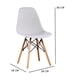 thumbnail image 2 of Silla Eames Teen Blanco Kidscool, 2 of 2