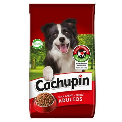 Alimento Seco Perro Adulto Carne Y Arroz Bolsa 15 Kg Cachupin