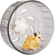 thumbnail image 1 of Rueda para hámster de 13,2 cm, súper silenciosa, de plástico acrílico para mascotas pequeñas (13 cm), 1 of 5