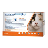 Zoetis - Revolution Plus Gato 0.5 Ml (2.5 A 5 Kg)