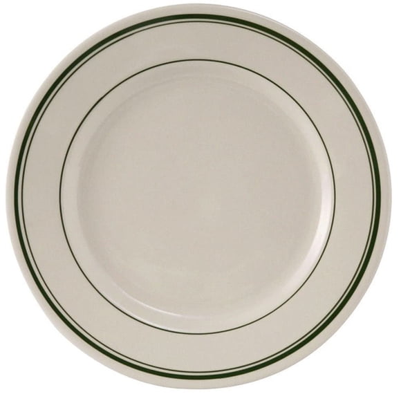 Plato llano Yanco GB-21 Green Band China American White x12