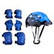thumbnail image 2 of 7 piezas ni?os bicicleta patinaje sobre ruedas rodillera codo mu?ecas conjunto azul, 2 of 5