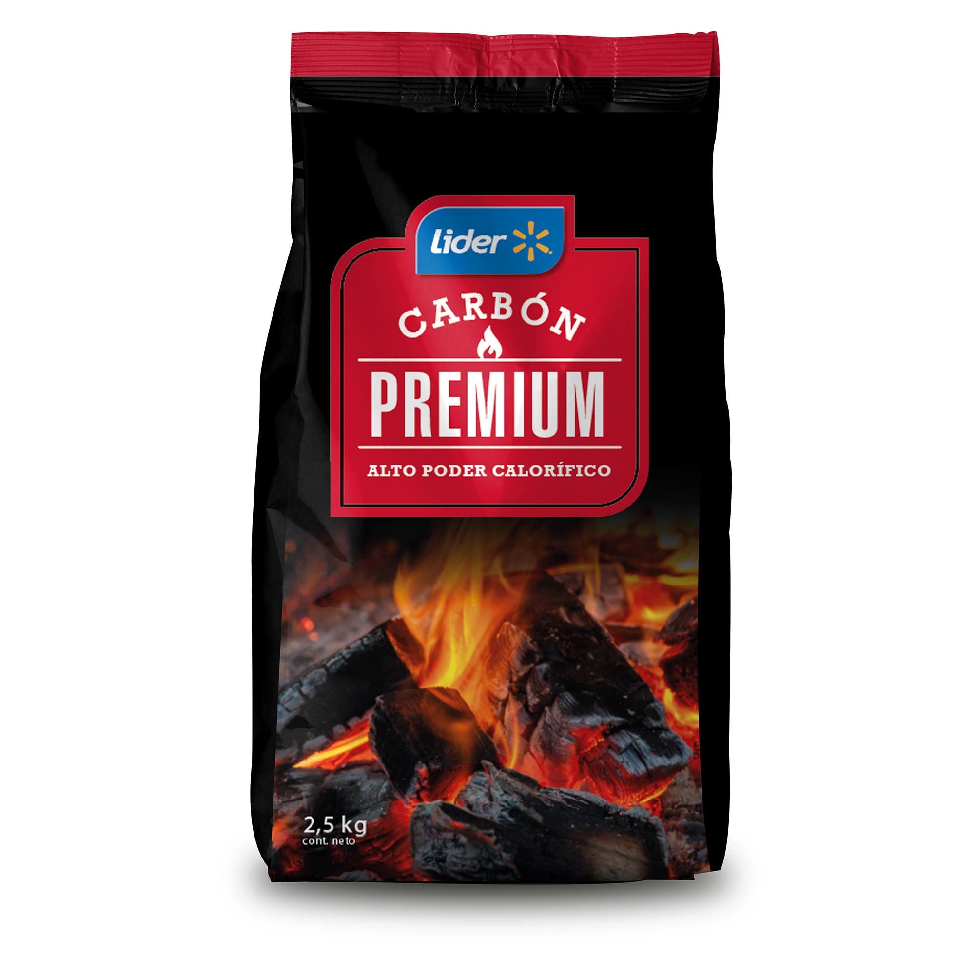 Carbón Premium 2,5 kg Lider