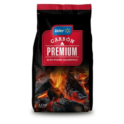 Carbón Premium 2,5 Kg Lider