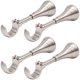 thumbnail image 1 of Soportes para barra de cortina A Key Tech 15 cm, paquete de 4, níquel cepillado, 1 of 8