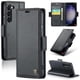 thumbnail image 1 of CaseMe tipo cartera Samsung Galaxy S23 con cierre magnético, RFID, tarjetero, soporte, carga inalámbrica, 1 of 5