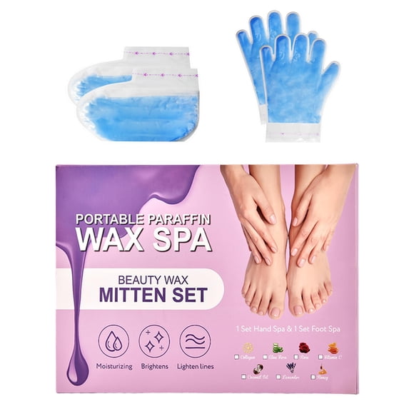 Set de Tratamiento de Parafina para Manos y Pies KmaxShip con Aceite de Coco