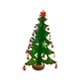thumbnail image 5 of Decoración de mesa de árbol de Navidad Gif Decoración de Decoración de escritorio Decoración del árbol de Navidad DIY para bar Hogar Cent Verde, 5 of 5